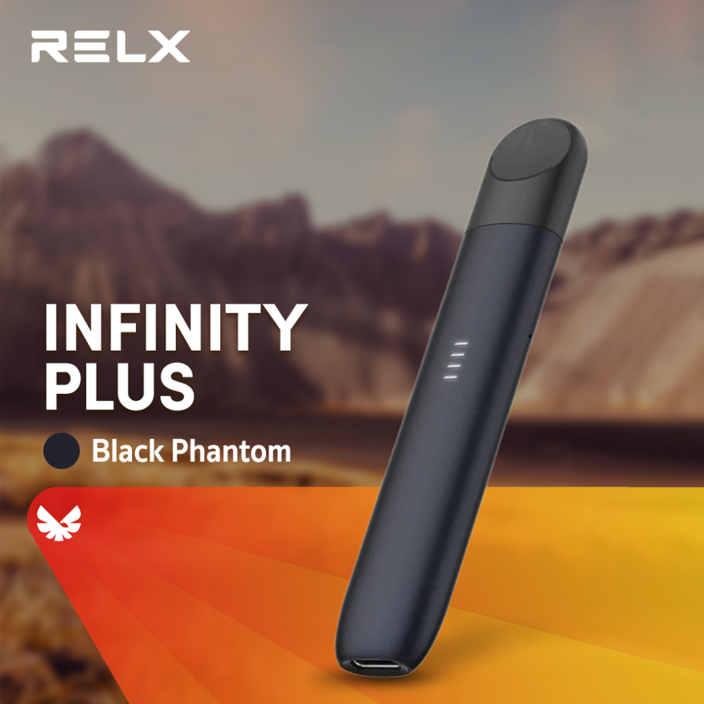 Relx Infinify Plus Black Phantom