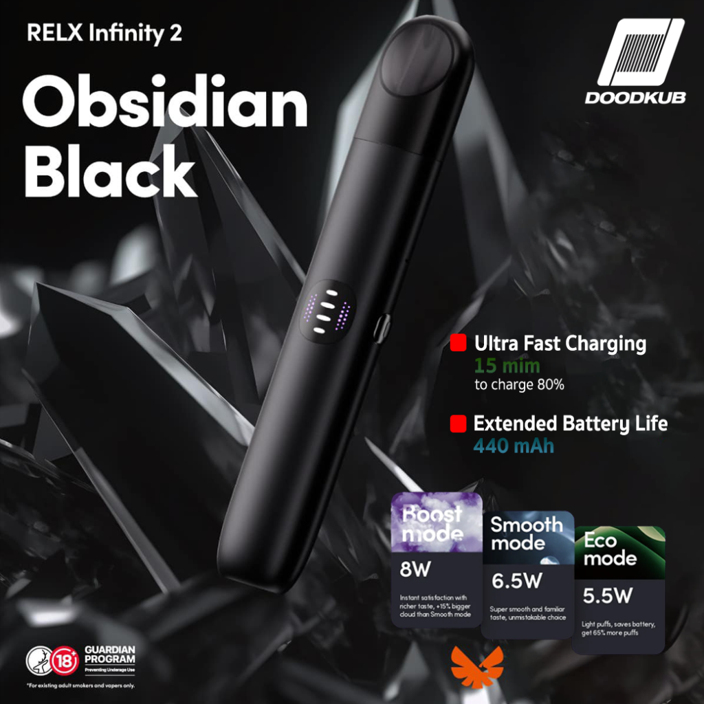 Relx infinify 2 Obsidian black